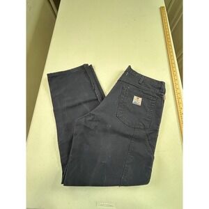 Dickies Carpenter Work Pants Navy Blue Relaxed Fit Men's Size 34x32